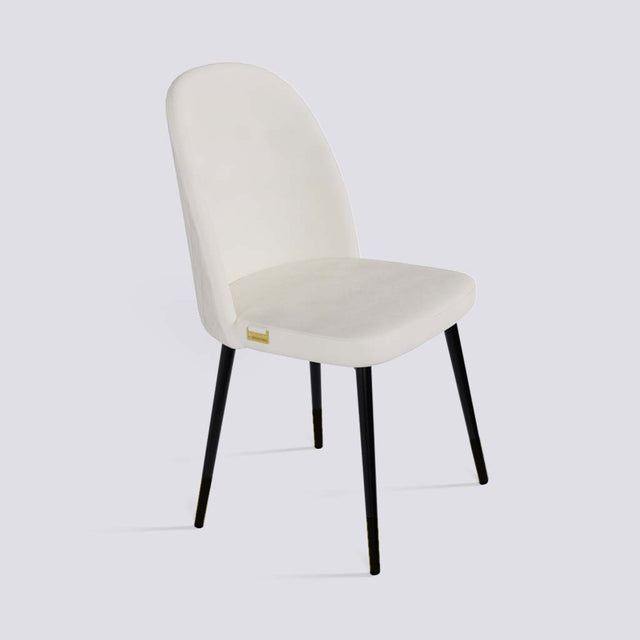 Fuze Dining Chair In Powder Coated Metal Base | 495