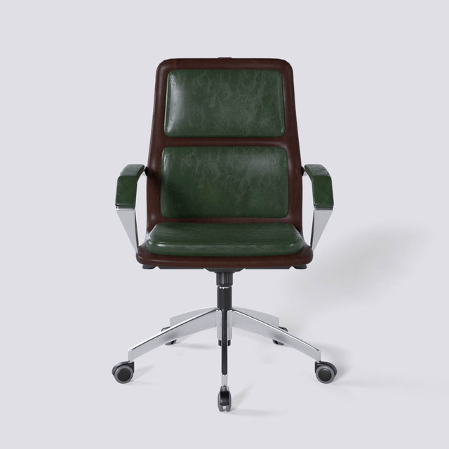 Sleek Duo Executive Office Revolving Chair Mid Back | 1513