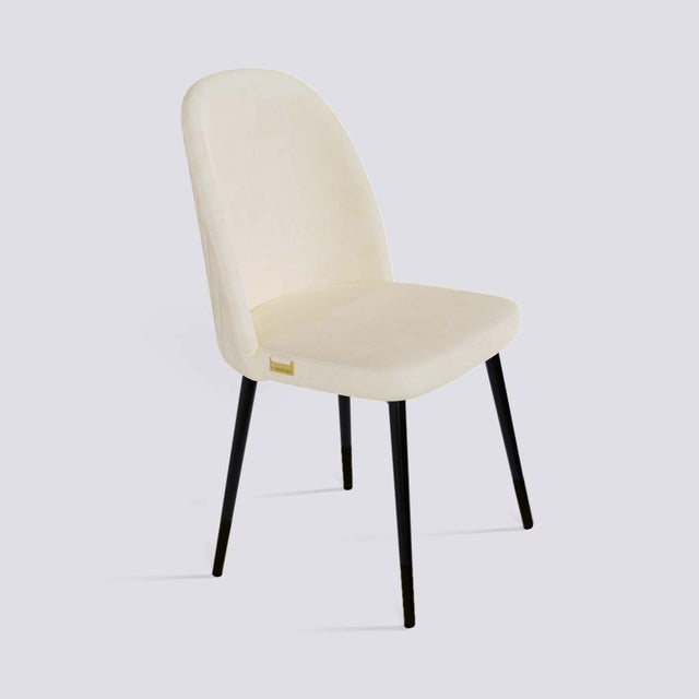 Fuze Dining Chair In Powder Coated Metal Base | 495