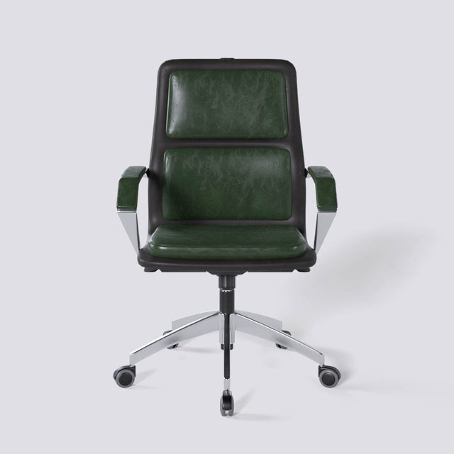 Sleek Duo Executive Office Revolving Chair Mid Back | 1513
