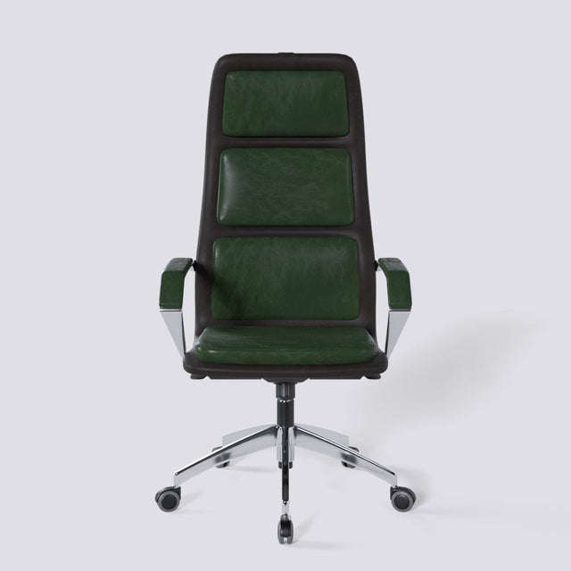 Sleek Trio Executive Office Revolving Chair | 1512