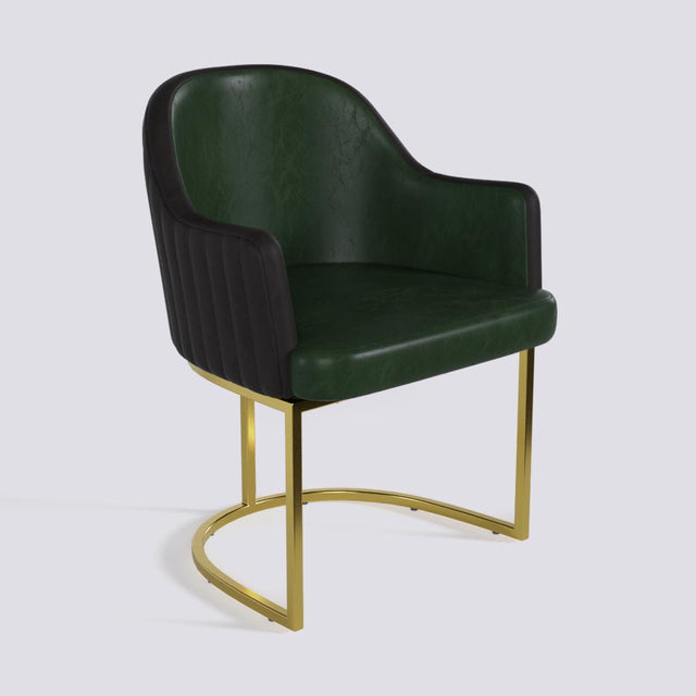 Victoro Dining Chair In Gold Electroplated Metal Base | 500