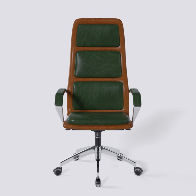 Sleek Trio Executive Office Revolving Chair | 1512