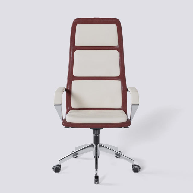 Sleek Trio Executive Office Revolving Chair | 1512