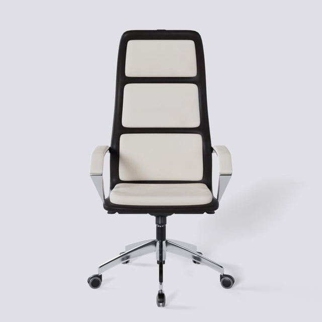 Sleek Trio Executive Office Revolving Chair | 1512
