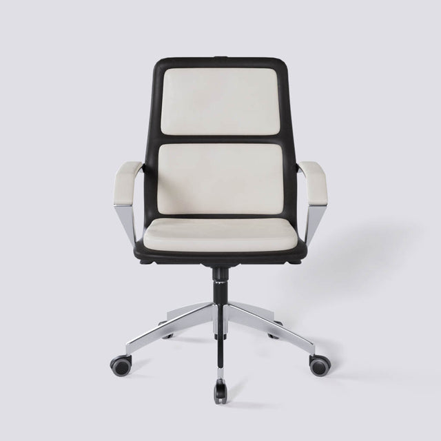 Sleek Duo Executive Office Revolving Chair Mid Back | 1513