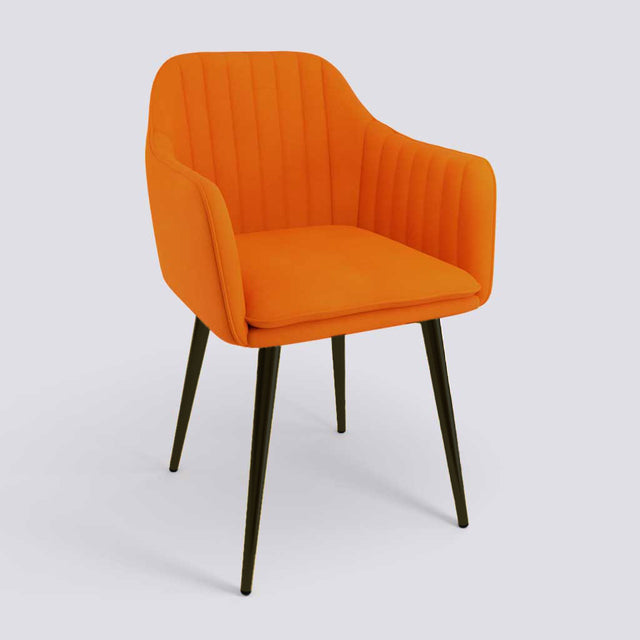 Streak Lounge Chair In Powder Coated Metal Base | 1919