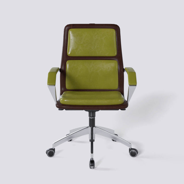 Sleek Duo Executive Office Revolving Chair Mid Back | 1513