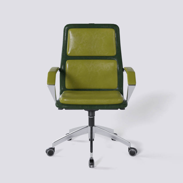 Sleek Duo Executive Office Revolving Chair Mid Back | 1513