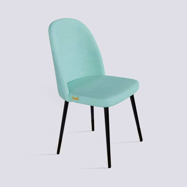 Fuze Dining Chair In Powder Coated Metal Base | 495