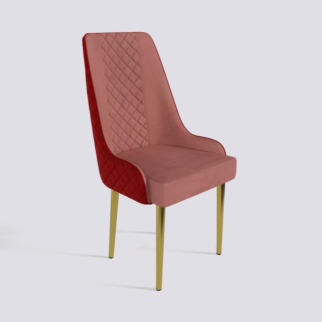 Imperial Dining Chair In Gold Electroplated Metal Base | 501