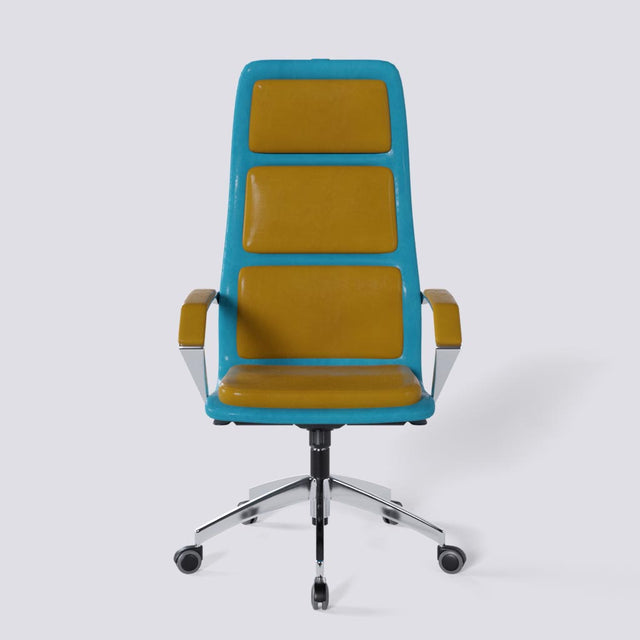 Sleek Trio Executive Office Revolving Chair | 1512