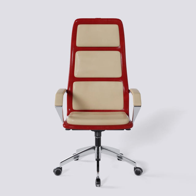Sleek Trio Executive Office Revolving Chair | 1512