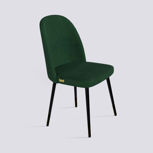 Fuze Dining Chair In Powder Coated Metal Base | 495