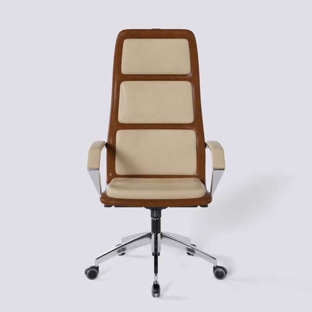 Sleek Trio Executive Office Revolving Chair | 1512