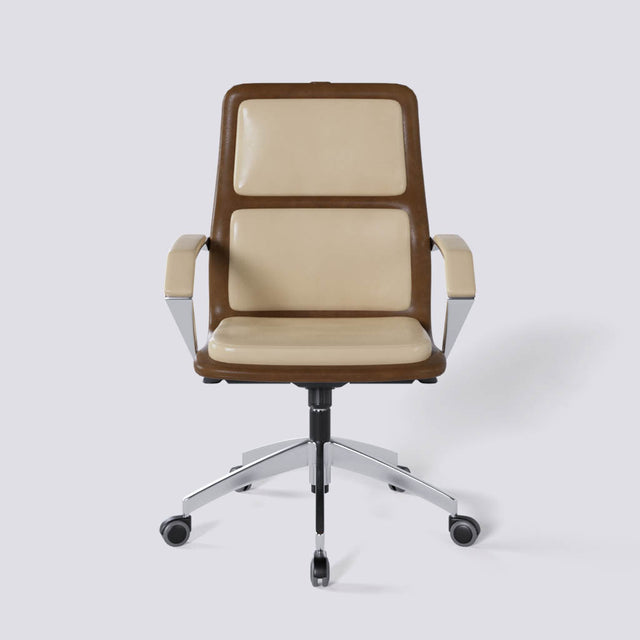 Sleek Duo Executive Office Revolving Chair Mid Back | 1513