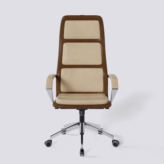 Sleek Trio Executive Office Revolving Chair | 1501