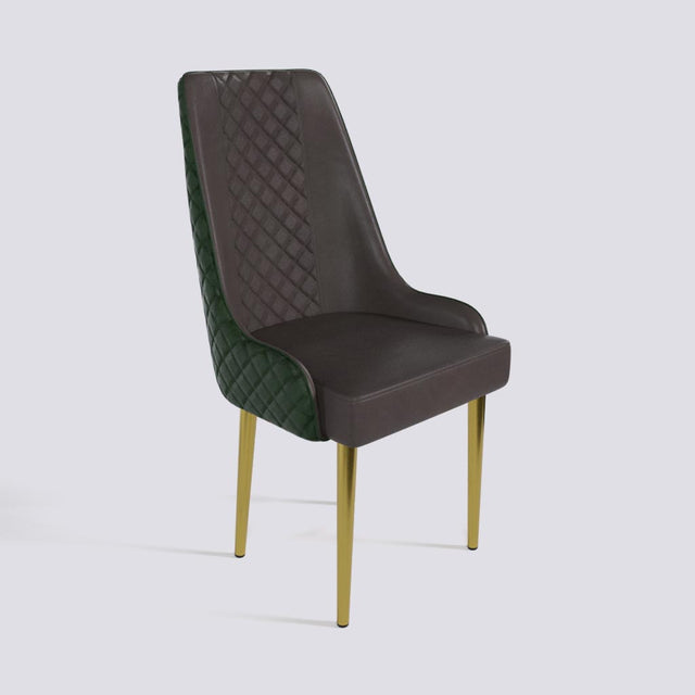 Imperial Dining Chair In Gold Electroplated Metal Base | 501