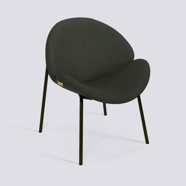The Lounge Chair In Powder Coated Metal Frame | 1921