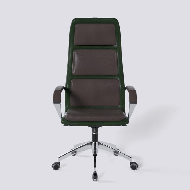 Sleek Trio Executive Office Revolving Chair | 1512