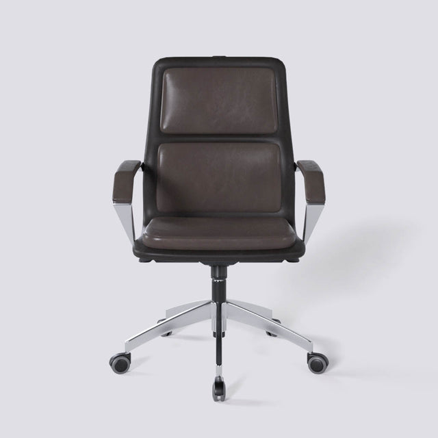 Sleek Duo Executive Office Revolving Chair Mid Back | 1513