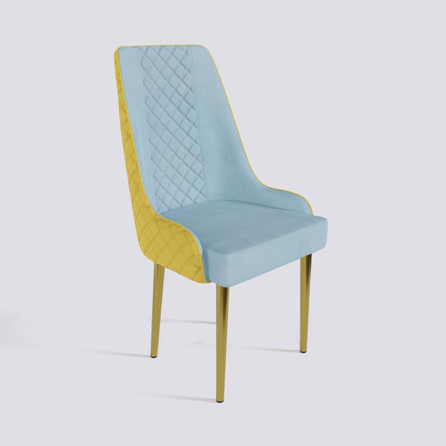 Imperial Dining Chair In Gold Electroplated Metal Base | 501