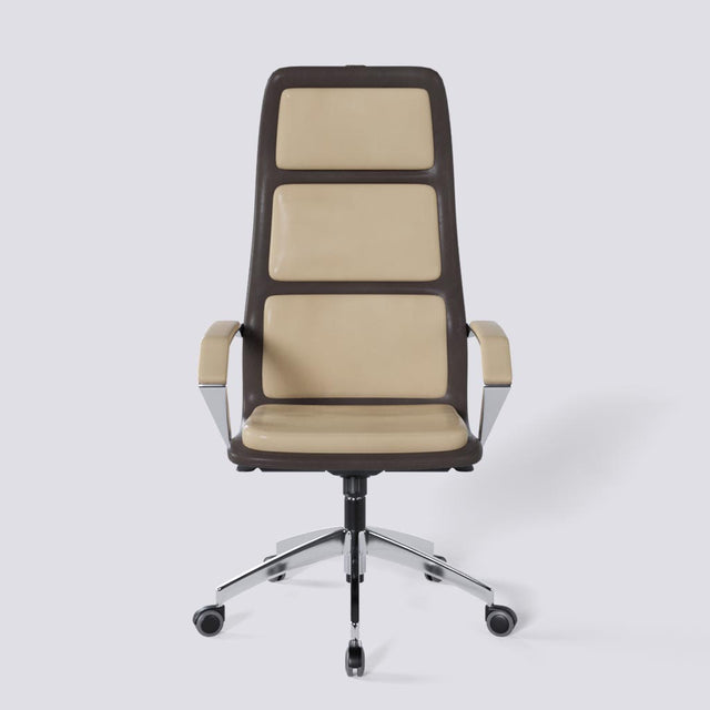 Sleek Trio Executive Office Revolving Chair | 1512