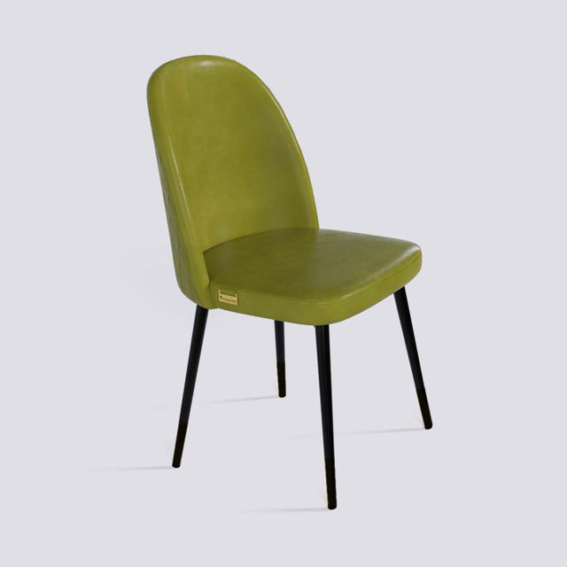 Fuze Dining Chair In Powder Coated Metal Base | 495