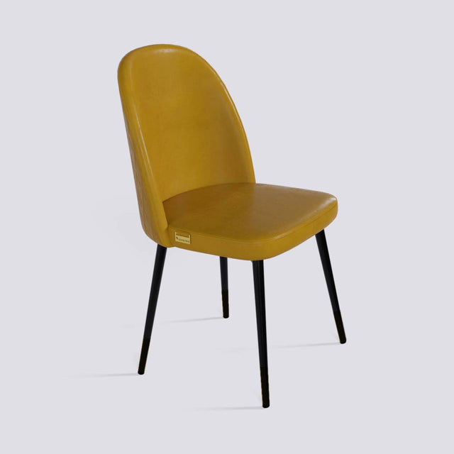 Fuze Dining Chair In Powder Coated Metal Base | 495