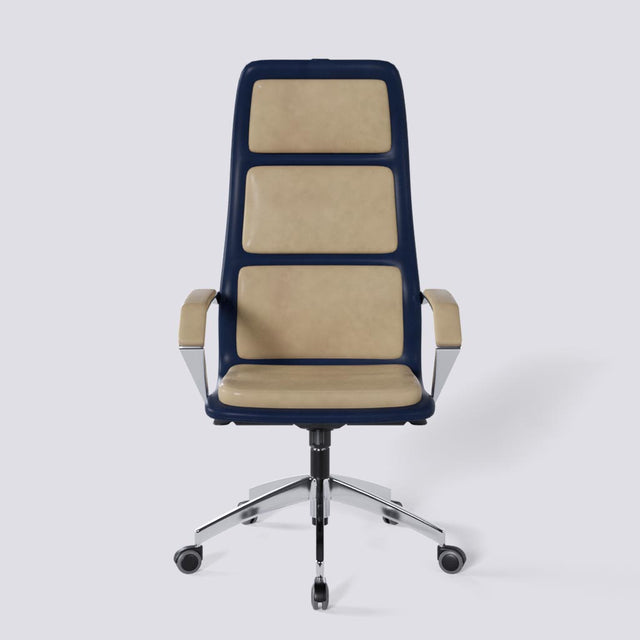 Sleek Trio Executive Office Revolving Chair | 1512