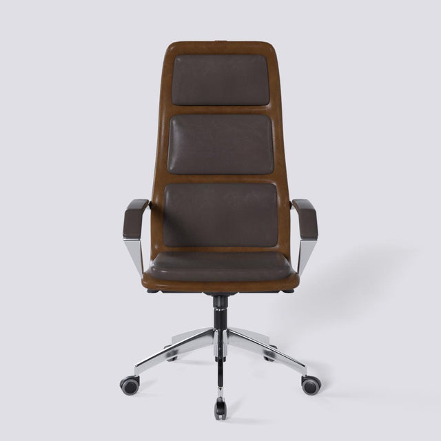 Sleek Trio Executive Office Revolving Chair | 1512