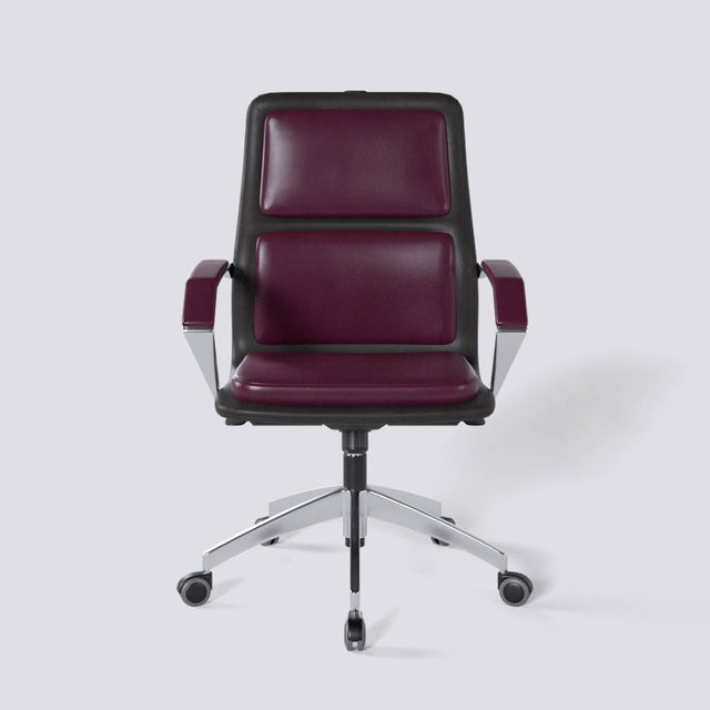 Sleek Duo Executive Office Revolving Chair Mid Back | 1513