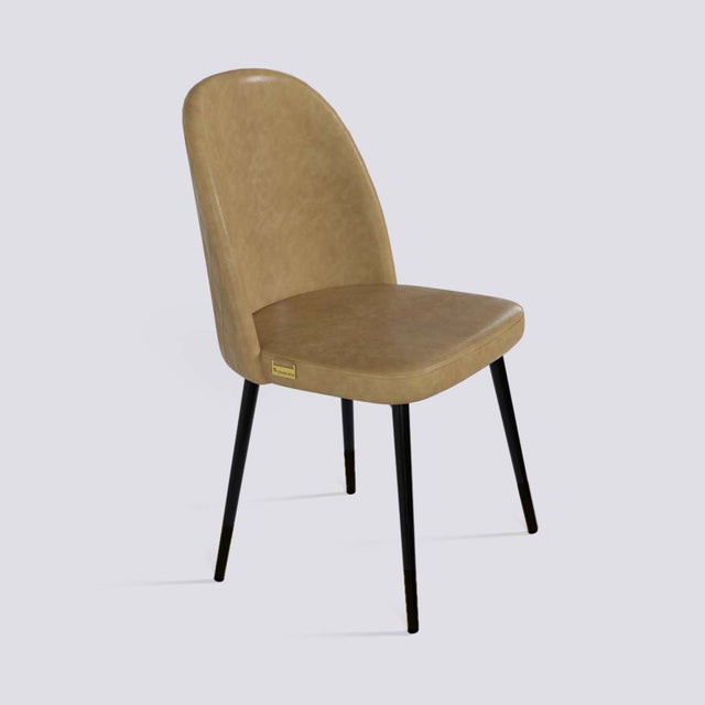 Fuze Dining Chair In Powder Coated Metal Base | 495