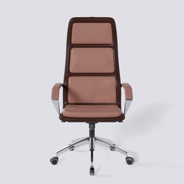 Sleek Trio Executive Office Revolving Chair | 1512