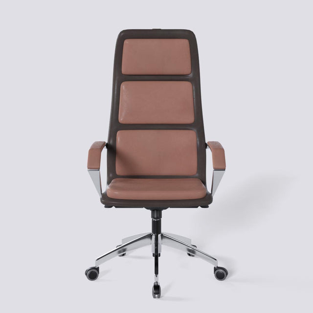 Sleek Trio Executive Office Revolving Chair | 1512