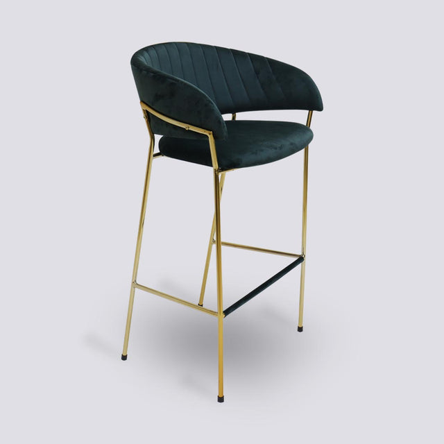 Chic Bar Stool In Metal Base | 628