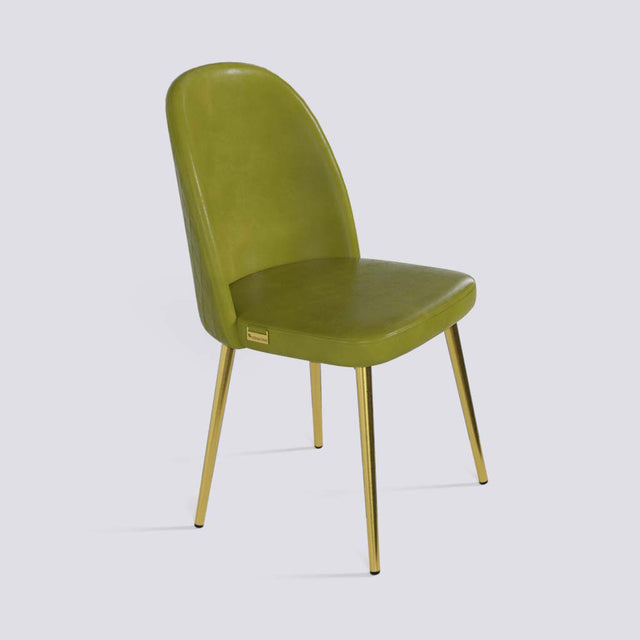 Fuze Dining Chair In Gold Electroplated Metal Base | 495