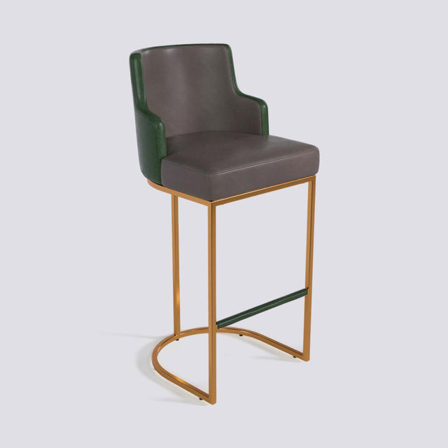 Sassy Bar Stool In Rose Gold Electroplated Metal Base | 631