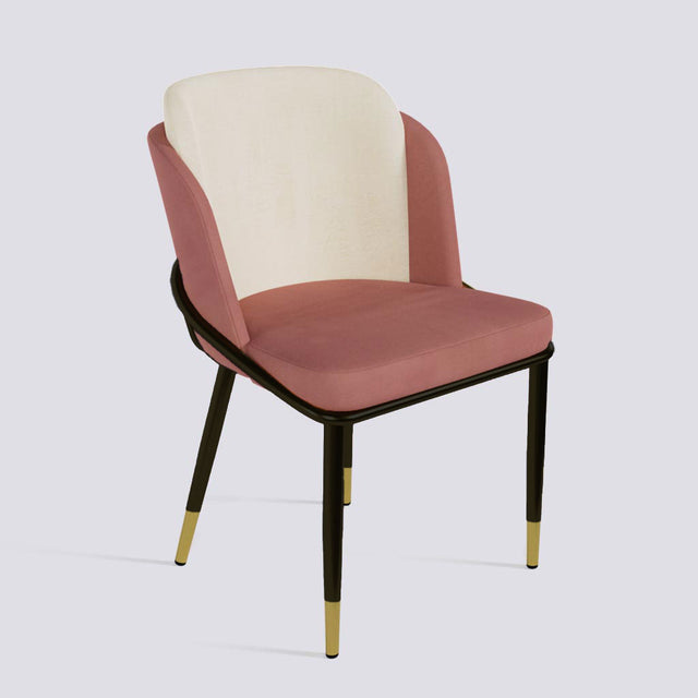 Rogue Dining Chair In Powder Coated + Gold Cap | 496