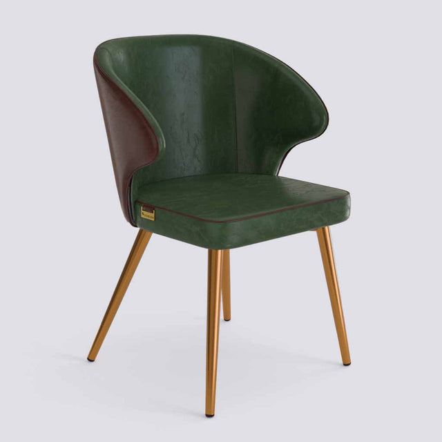 Rocky Dining Chair in Rose Gold Electroplated Metal Base | 494