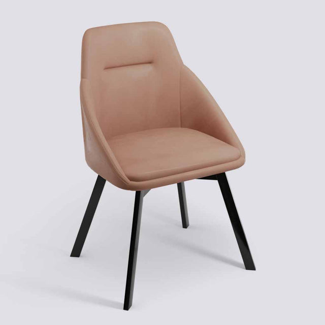 Spin Lounge/Study Chair With 360° rotating In Powder Coated Metal Base | 1925