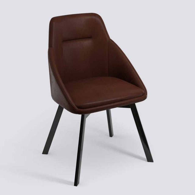 Spin Lounge/Study Chair With 360° rotating In Powder Coated Metal Base | 1925