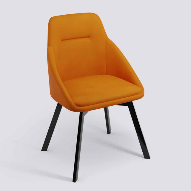 Spin Lounge/Study Chair With 360° rotating In Powder Coated Metal Base | 1925