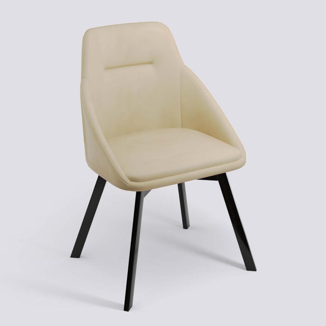 Spin Lounge/Study Chair With 360° rotating In Powder Coated Metal Base | 1925