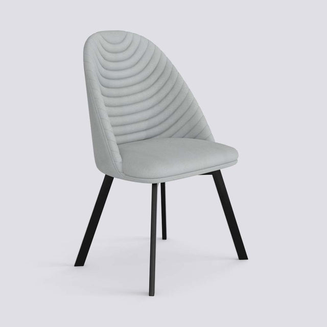 Strike Dining Chair in Powder Coated Metal Base | 488