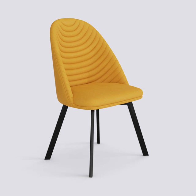 Strike Dining Chair in Powder Coated Metal Base | 488