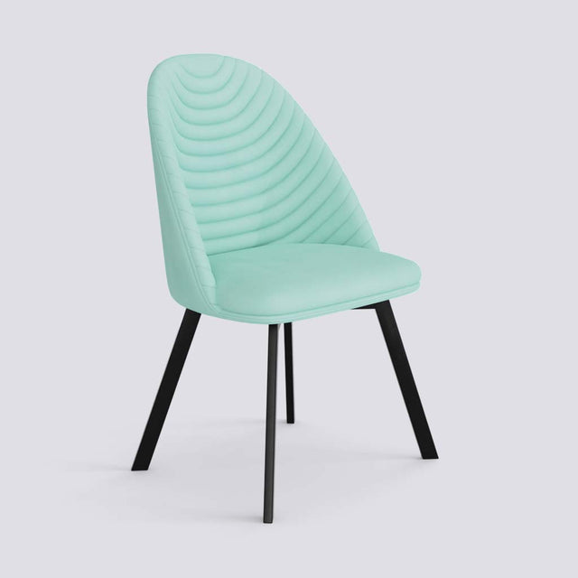 Strike Dining Chair in Powder Coated Metal Base | 488