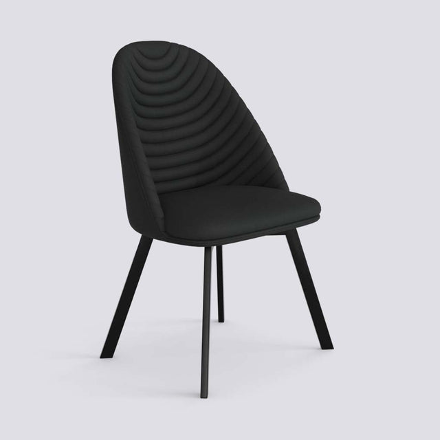 Strike Dining Chair in Powder Coated Metal Base | 488