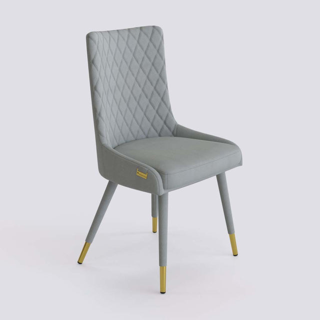 Thore Dining Chair In Metal Upholstered Base | 497