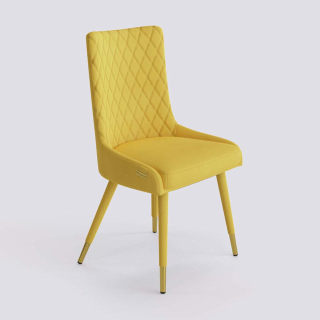 Thore Dining Chair In Metal Upholstered Base | 497